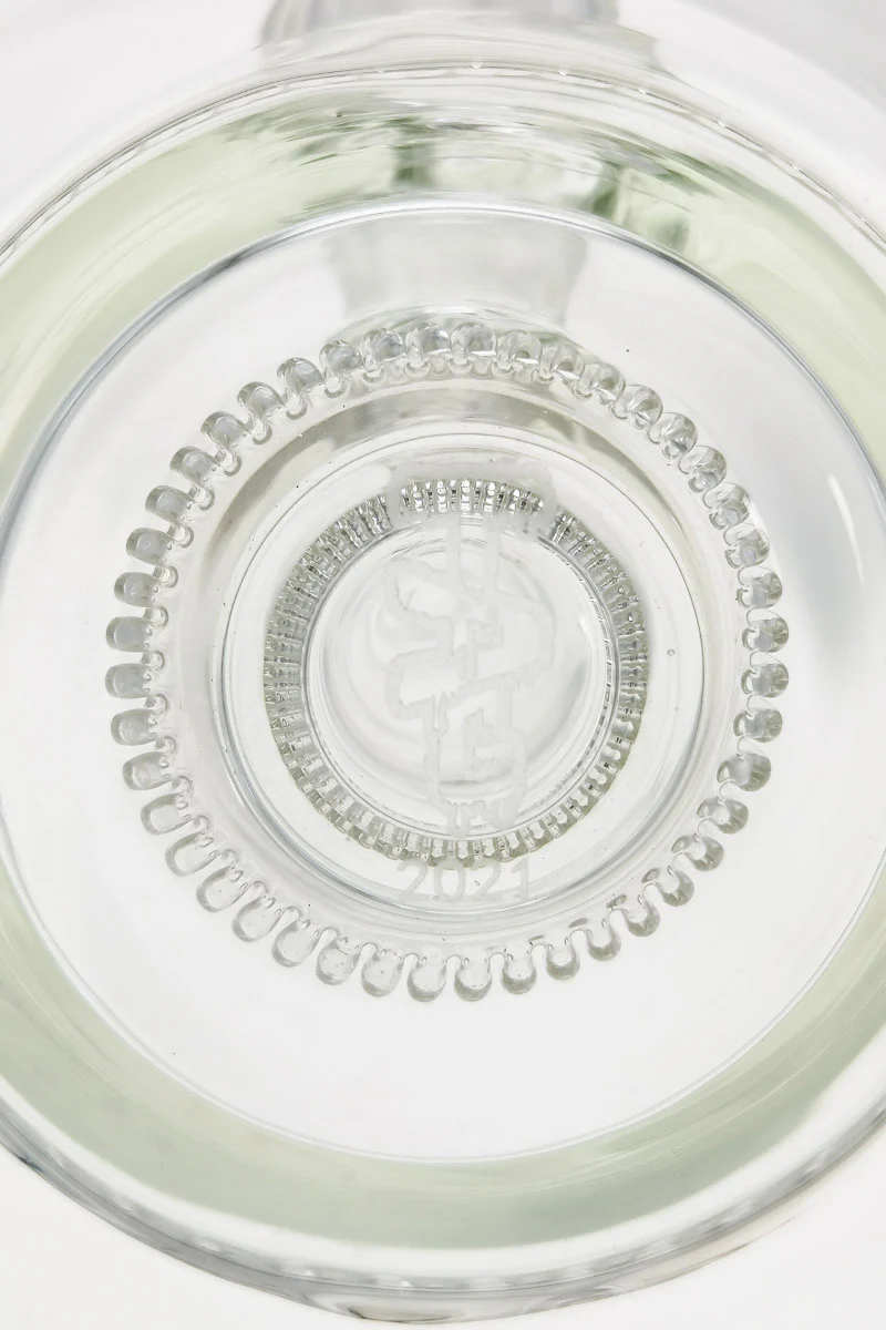 TAG - 12" Bent Neck Bellow UFO Bong 65x5MM (18MM Female) - Image 11