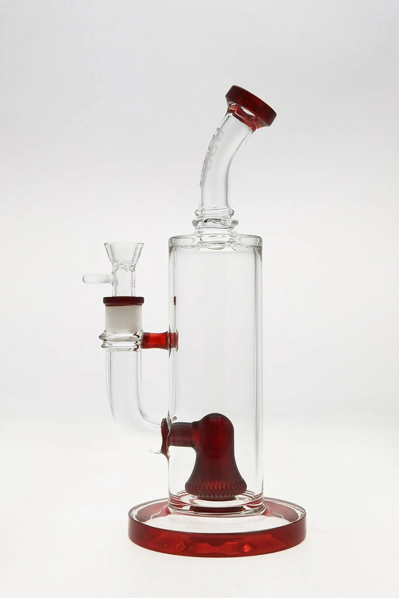 TAG - 12" Bent Neck Bellow UFO Bong 65x5MM (18MM Female) - Image 17
