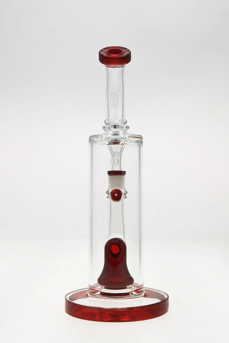 TAG - 12" Bent Neck Bellow UFO Bong 65x5MM (18MM Female) - Image 18