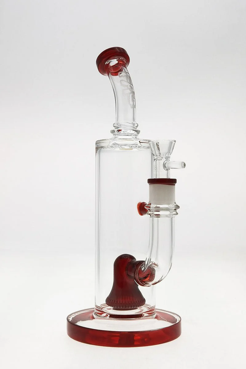 TAG - 12" Bent Neck Bellow UFO Bong 65x5MM (18MM Female) - Image 20