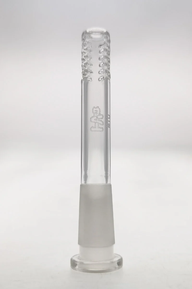 TAG - 14/10MM 6 Row x 2 (36 Hole) Open End Gridded Super Slit Bong Downstem