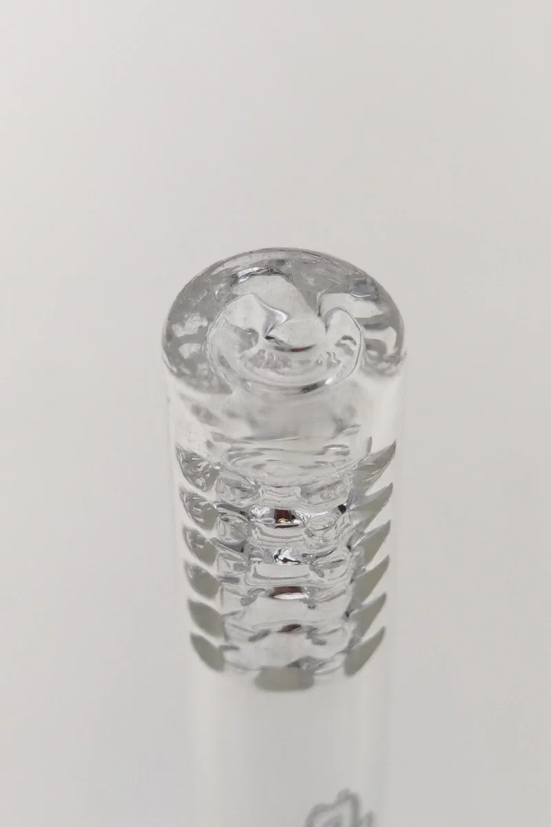 TAG - 14/10MM 6 Row x 2 (36 Hole) Open End Gridded Super Slit Bong Downstem - Image 18