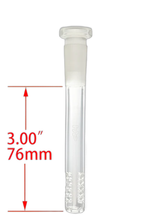 TAG - 14/10MM 6 Row x 2 (36 Hole) Open End Gridded Super Slit Bong Downstem - Image 26