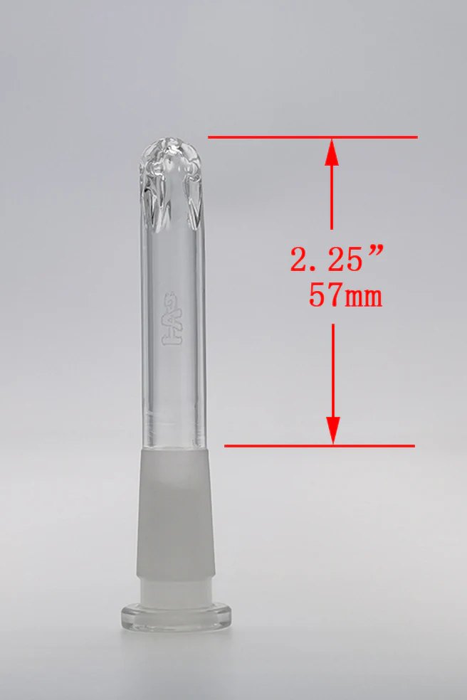TAG -14/10MM Closed End Showerhead Bong Downstem - Image 17