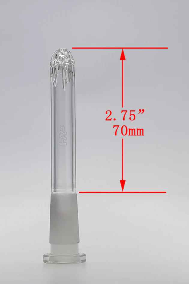TAG -14/10MM Closed End Showerhead Bong Downstem - Image 19