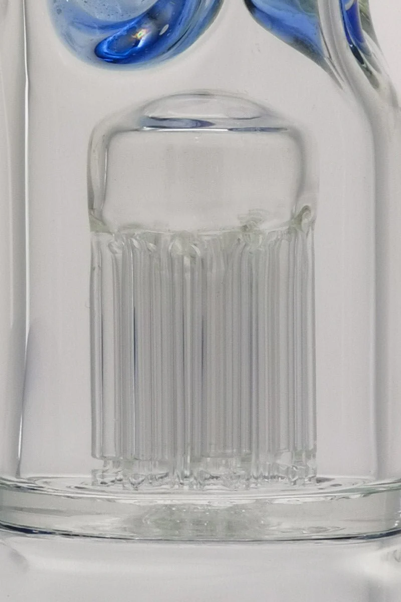 TAG - 13" 6 Arm Tree Straight Tube Bong 50x5MM - 18/14MM Downstem (3.50") - Image 10