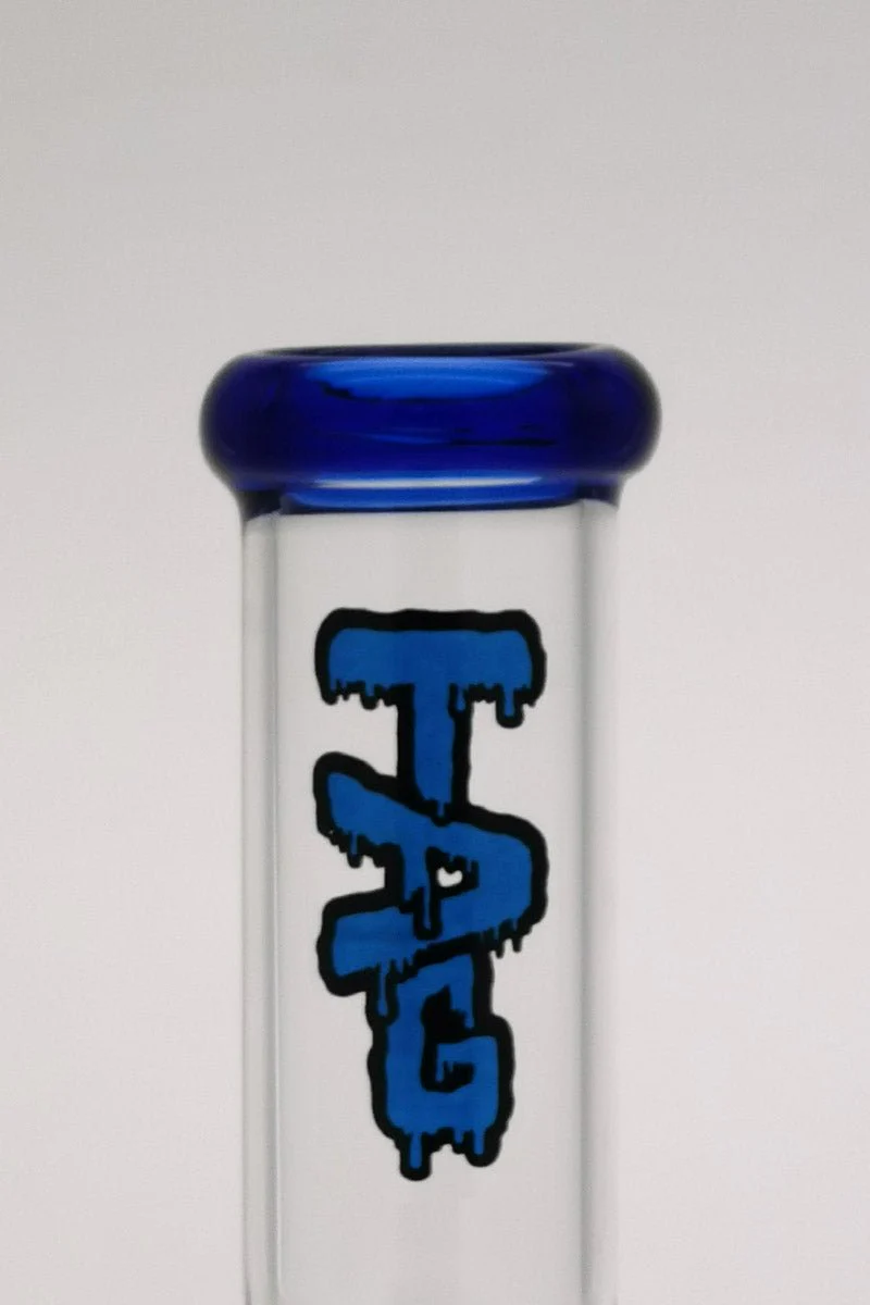 TAG - 13" 6 Arm Tree Straight Tube Bong 50x5MM - 18/14MM Downstem (3.50") - Image 8