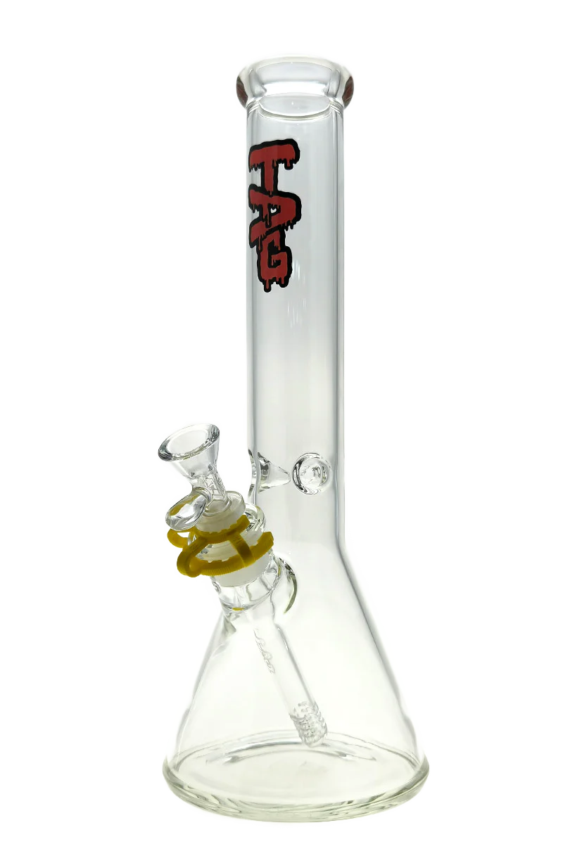 TAG - 14" Beaker Bong 50x5MM - 18/14MM Downstem (4.50")