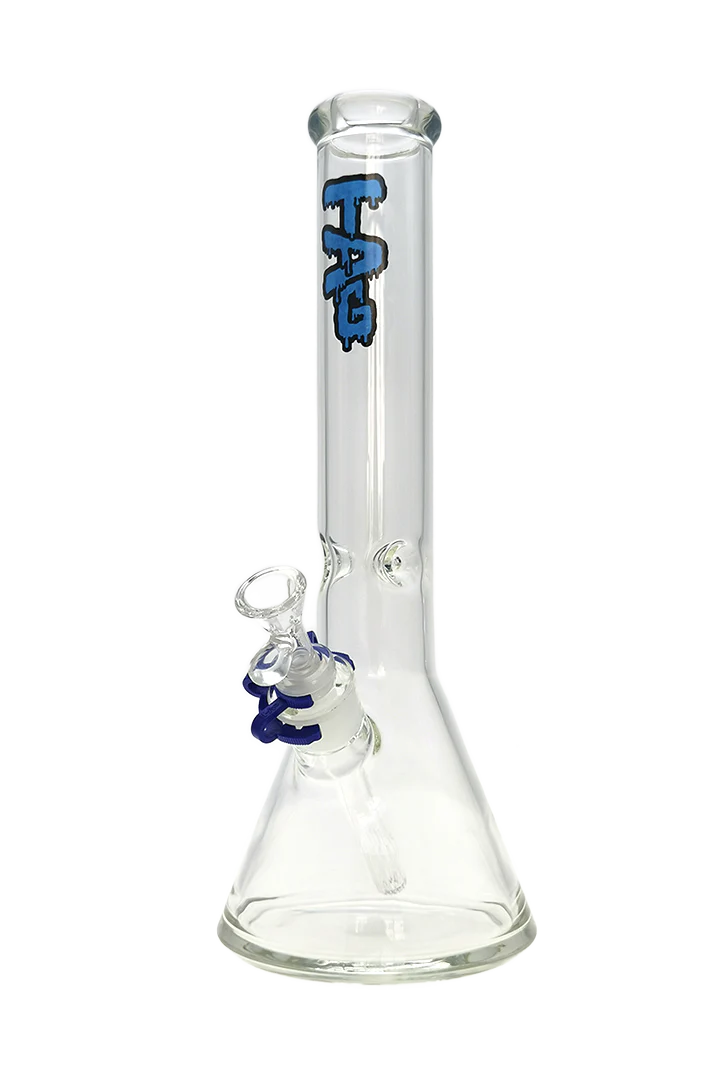 TAG - 14" Beaker Bong 50x5MM - 18/14MM Downstem (4.50") - Image 10