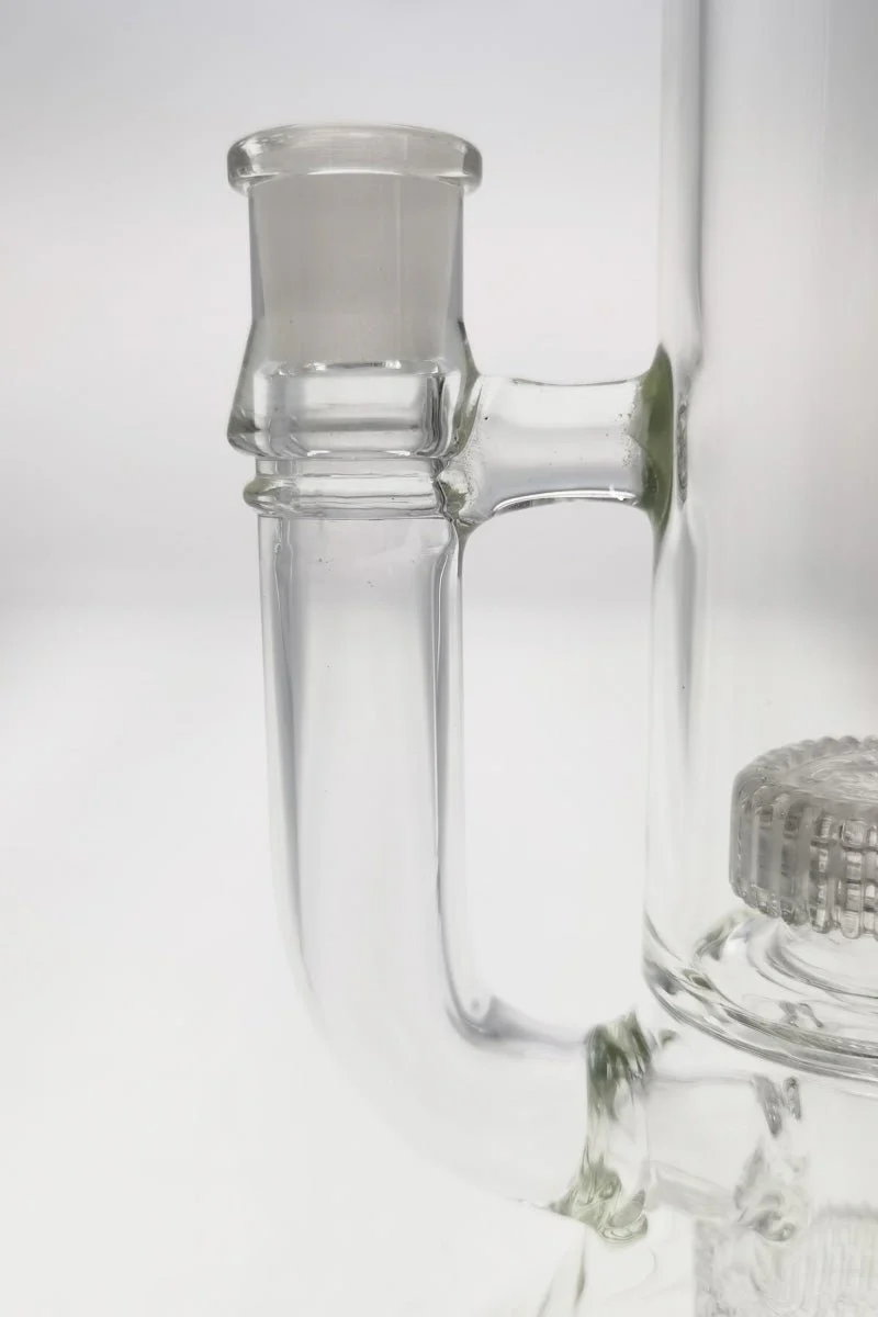 TAG - 14" Double Super Slit Matrix Bellow Dab Rig Bong 55x5MM (14MM Female) - Image 14
