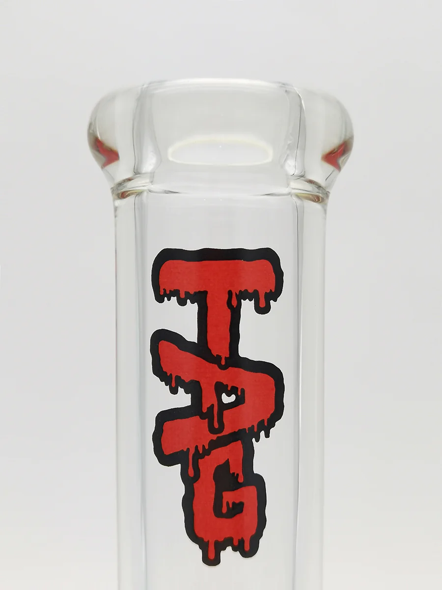 TAG - 13" Super Slit Matrix to Spinning Splashguard Dab Rig Bong 44x6MM (18MM Female) - Image 7