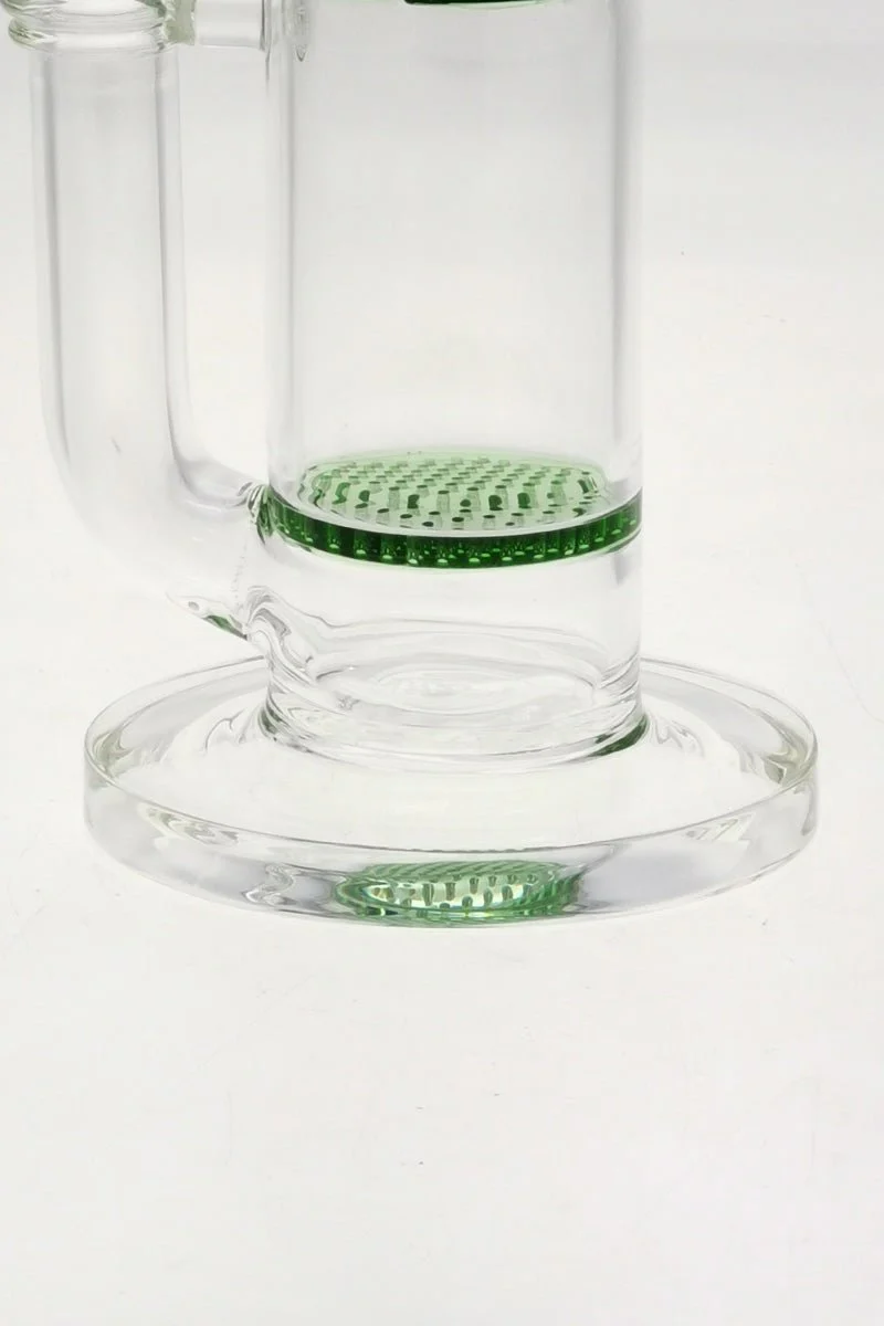 TAG - 15" Single Honeycomb to Spinning Splash Guard Bong 50x7MM (18MM Female) - Image 10