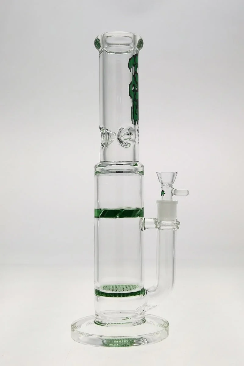 TAG - 15" Single Honeycomb to Spinning Splash Guard Bong 50x7MM (18MM Female) - Image 14