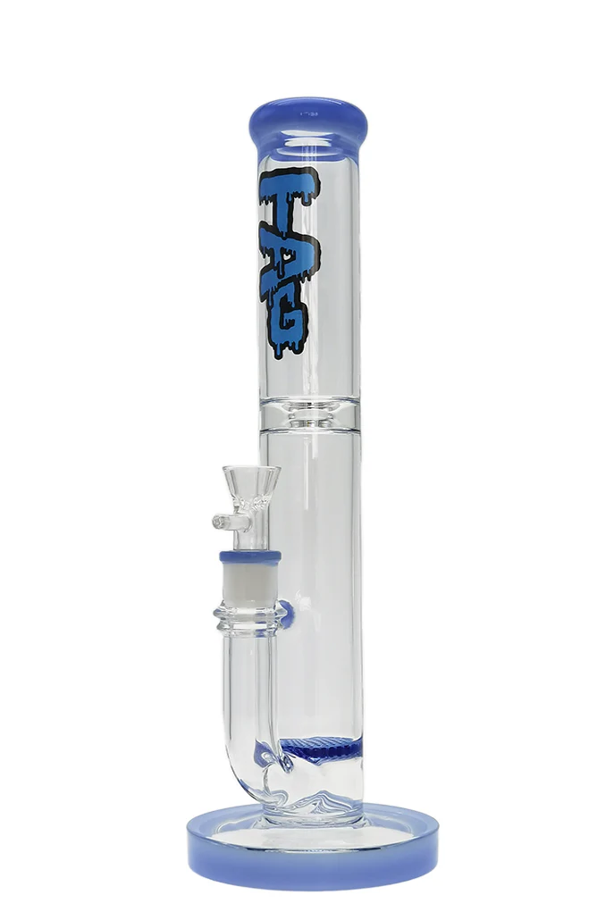 TAG - 14" Single Honeycomb Bong 50x5MM (18MM Female) - Image 2