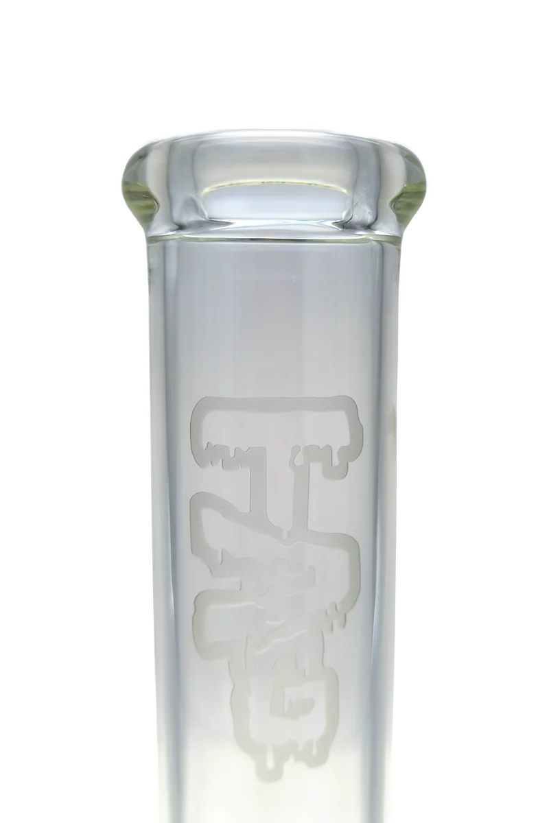 TAG - 14" Straight Tube Bong 50x5MM - 18/14MM Downstem (4.00") - Image 15