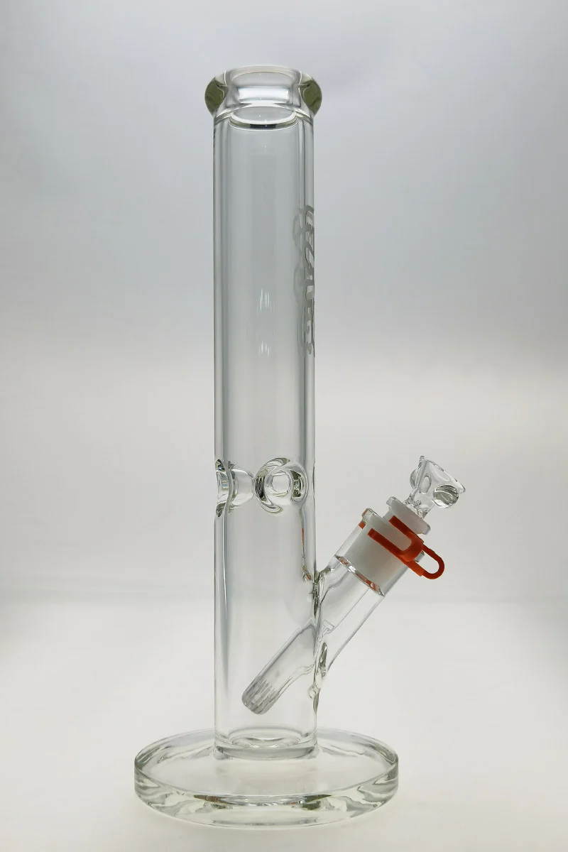 TAG - 14" Straight Tube Bong 50x7MM - 18/14MM Downstem (4.00") - Image 15