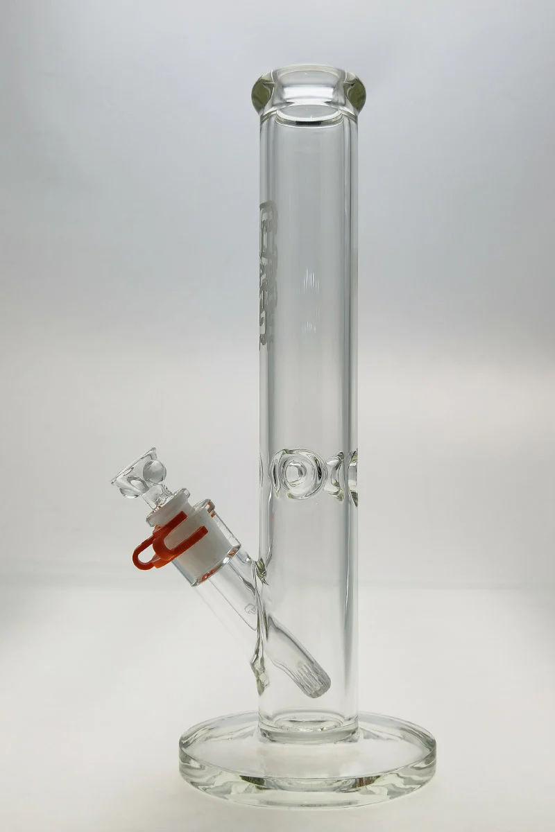 TAG - 14" Straight Tube Bong 50x7MM - 18/14MM Downstem (4.00") - Image 17