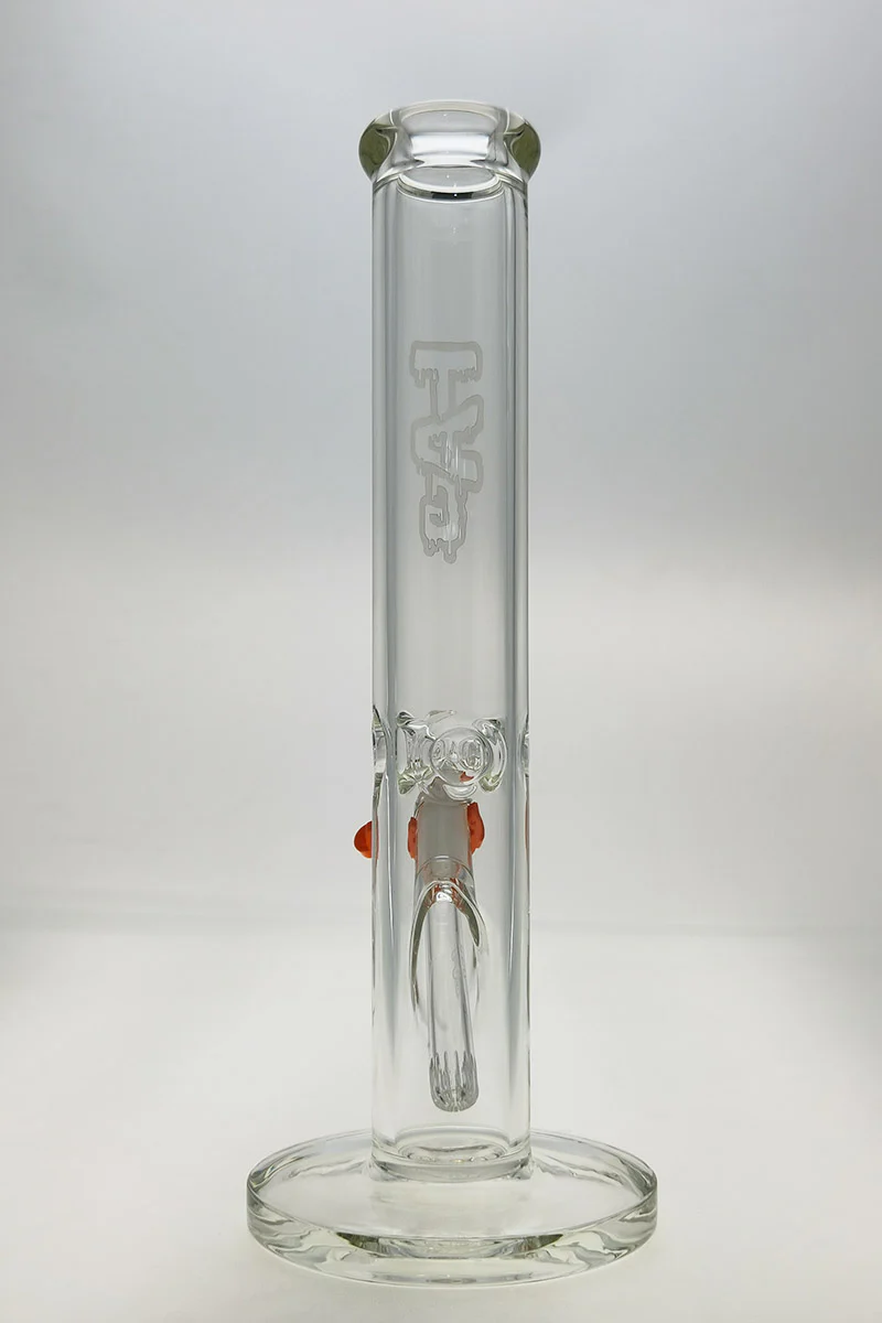 TAG - 14" Straight Tube Bong 50x7MM - 18/14MM Downstem (4.00") - Image 18