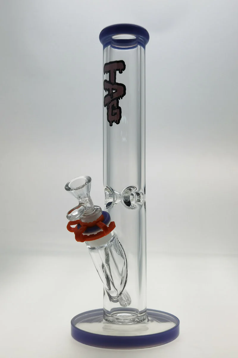 TAG - 14" Straight Tube Bong 50x9MM - 18/14MM Downstem (4.00") - Image 18