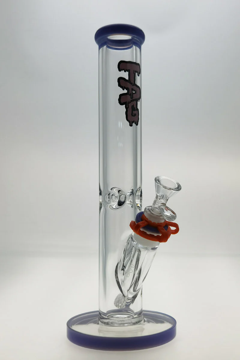 TAG - 14" Straight Tube Bong 50x9MM - 18/14MM Downstem (4.00") - Image 19