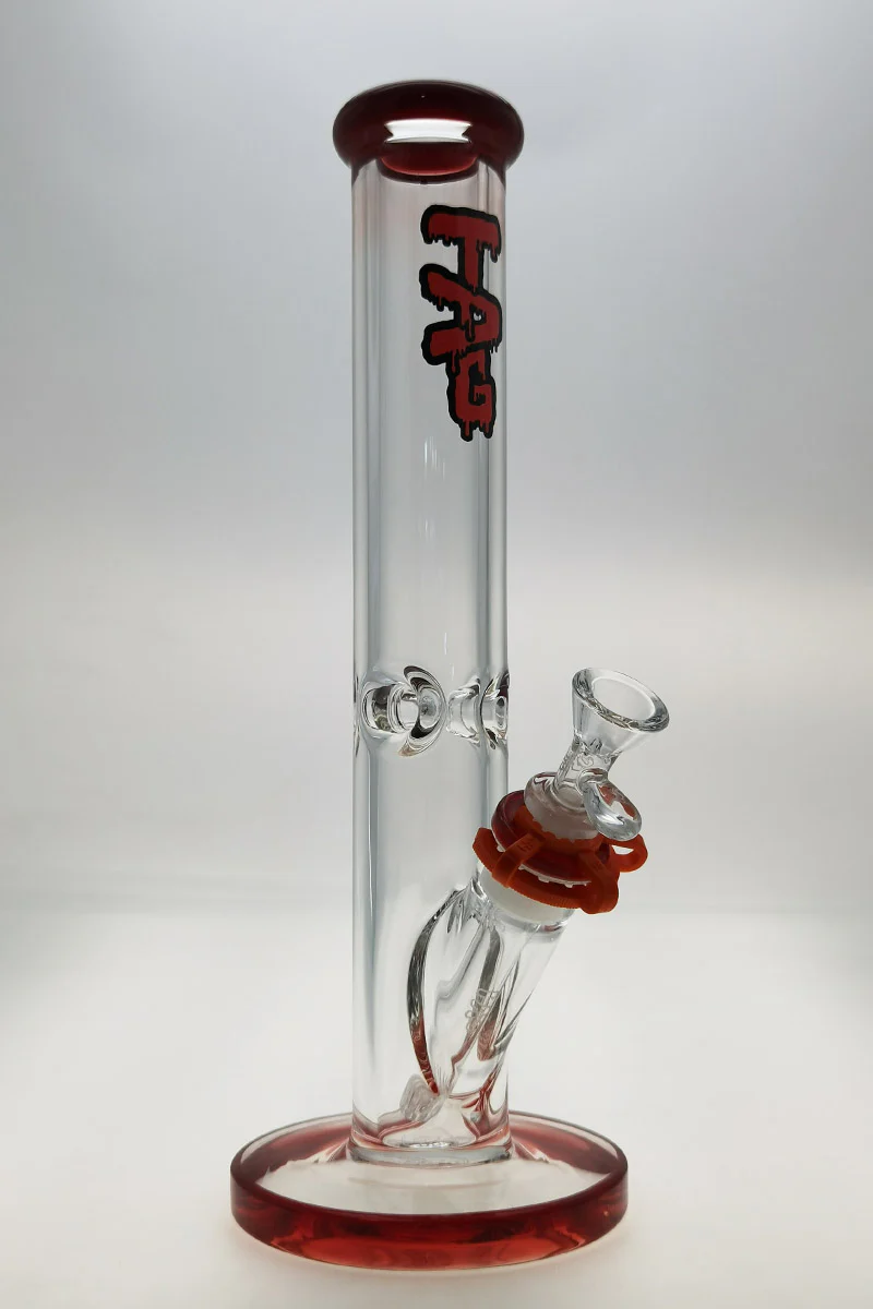 TAG - 14" Straight Tube Bong 50x9MM - 18/14MM Downstem (4.00") - Image 30
