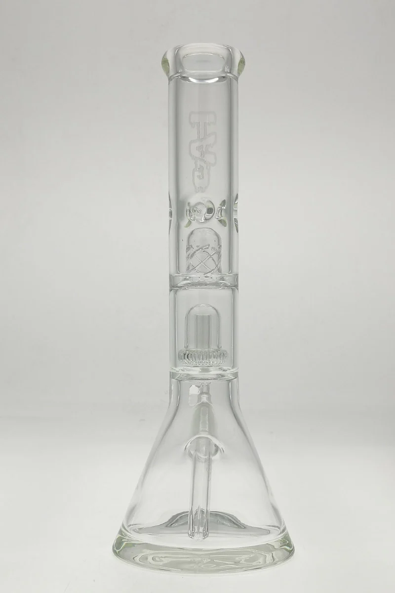 TAG - 14" Super Slit UFO Beaker Bong 50x7MM - 18/14MM Downstem (4.25") - Image 10