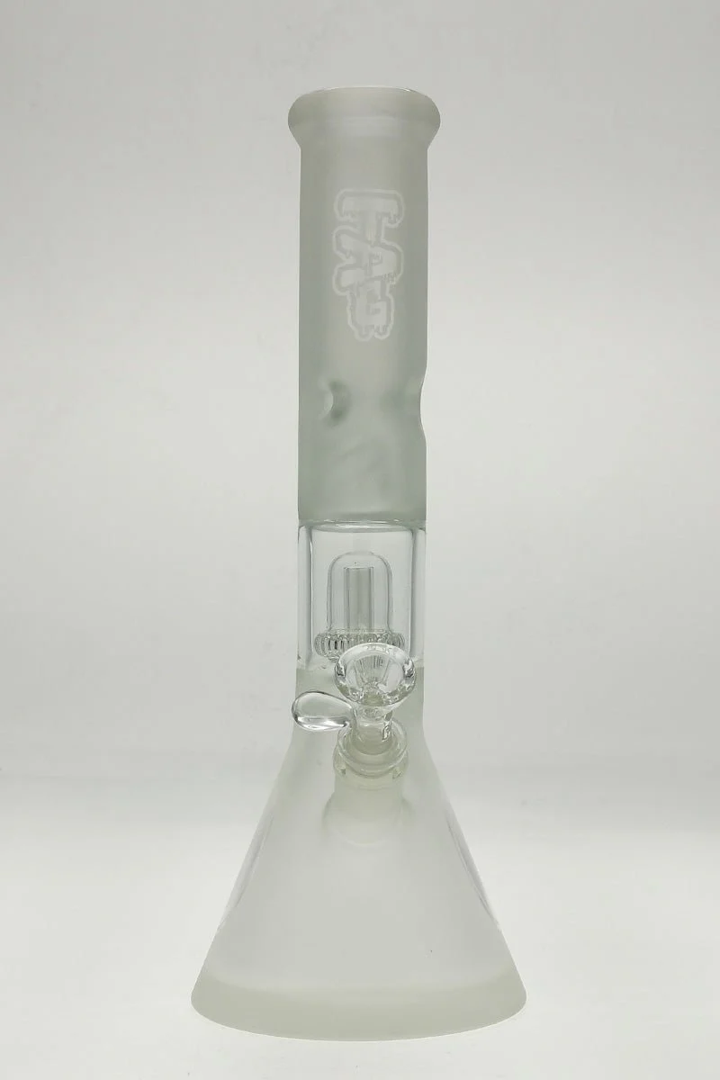 TAG - 14" Super Slit UFO Beaker Bong 50x7MM - 18/14MM Downstem (4.25") - Image 14