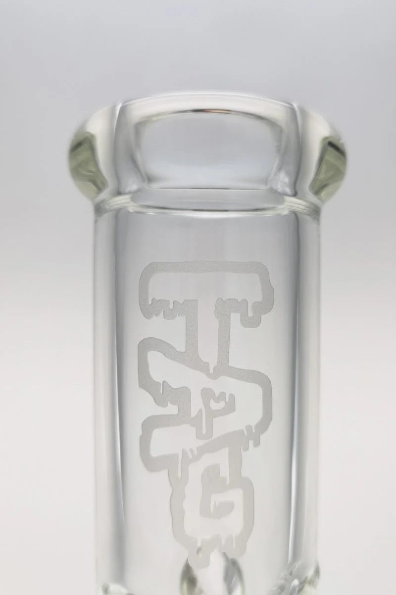 TAG - 14" Super Slit UFO Beaker Bong 50x7MM - 18/14MM Downstem (4.25") - Image 30