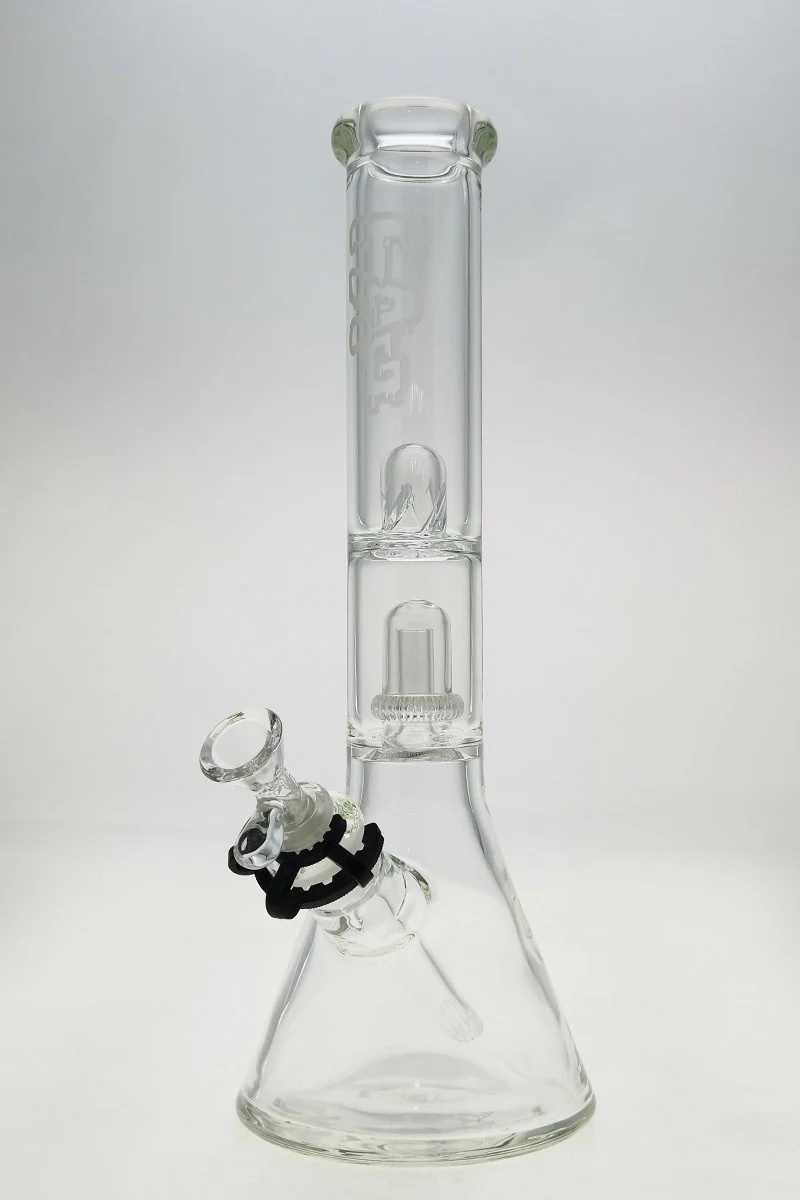TAG - 14" Super Slit UFO Beaker Bong 50x7MM - 18/14MM Downstem (4.25") - Image 51