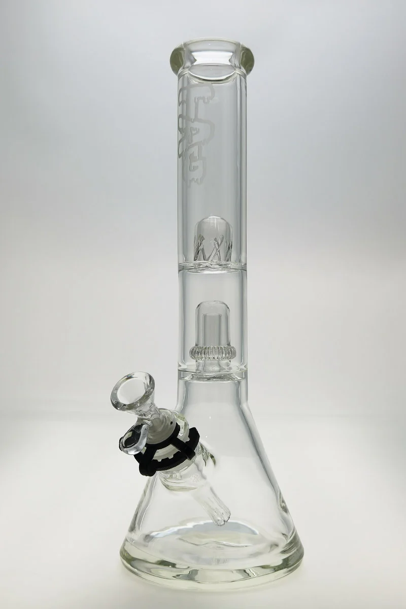 TAG - 14" Super Slit UFO Beaker Bong 50x7MM - 18/14MM Downstem (4.25") - Image 64