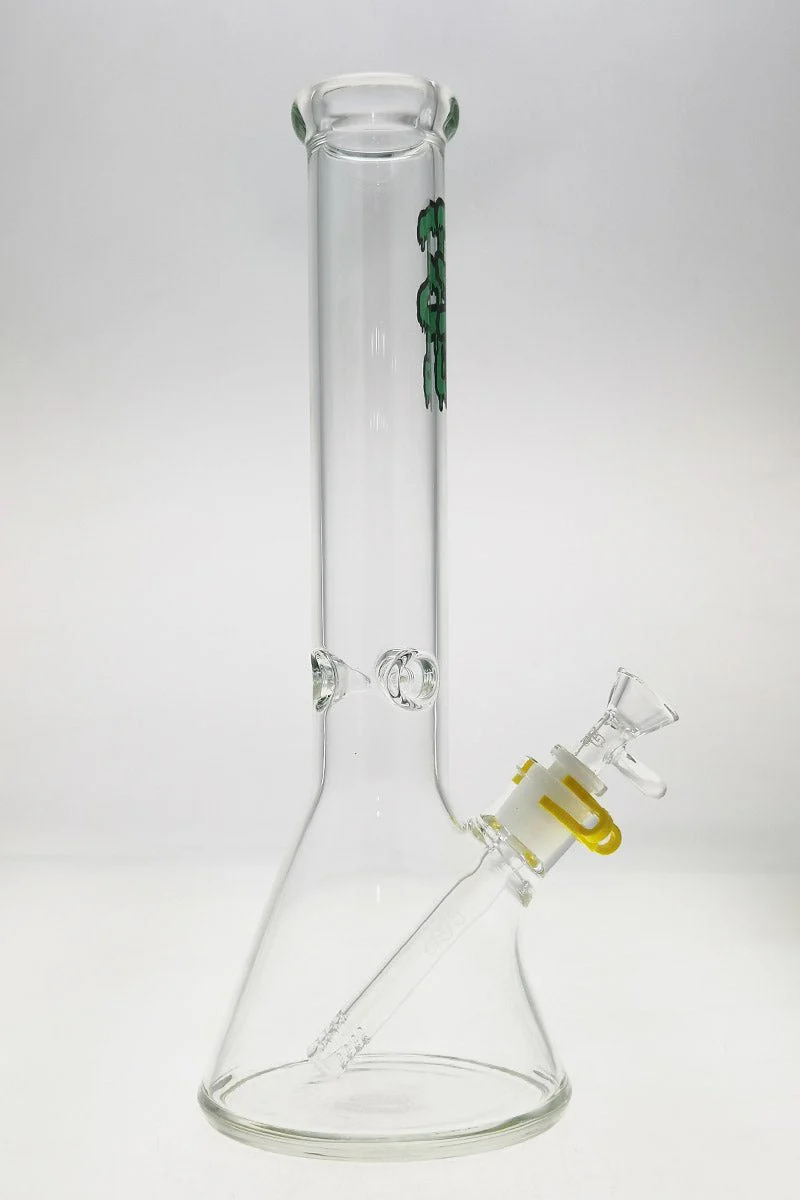 TAG - 15" Beaker Bong 50x5MM - 18/14MM Downstem (4.25") - Image 2