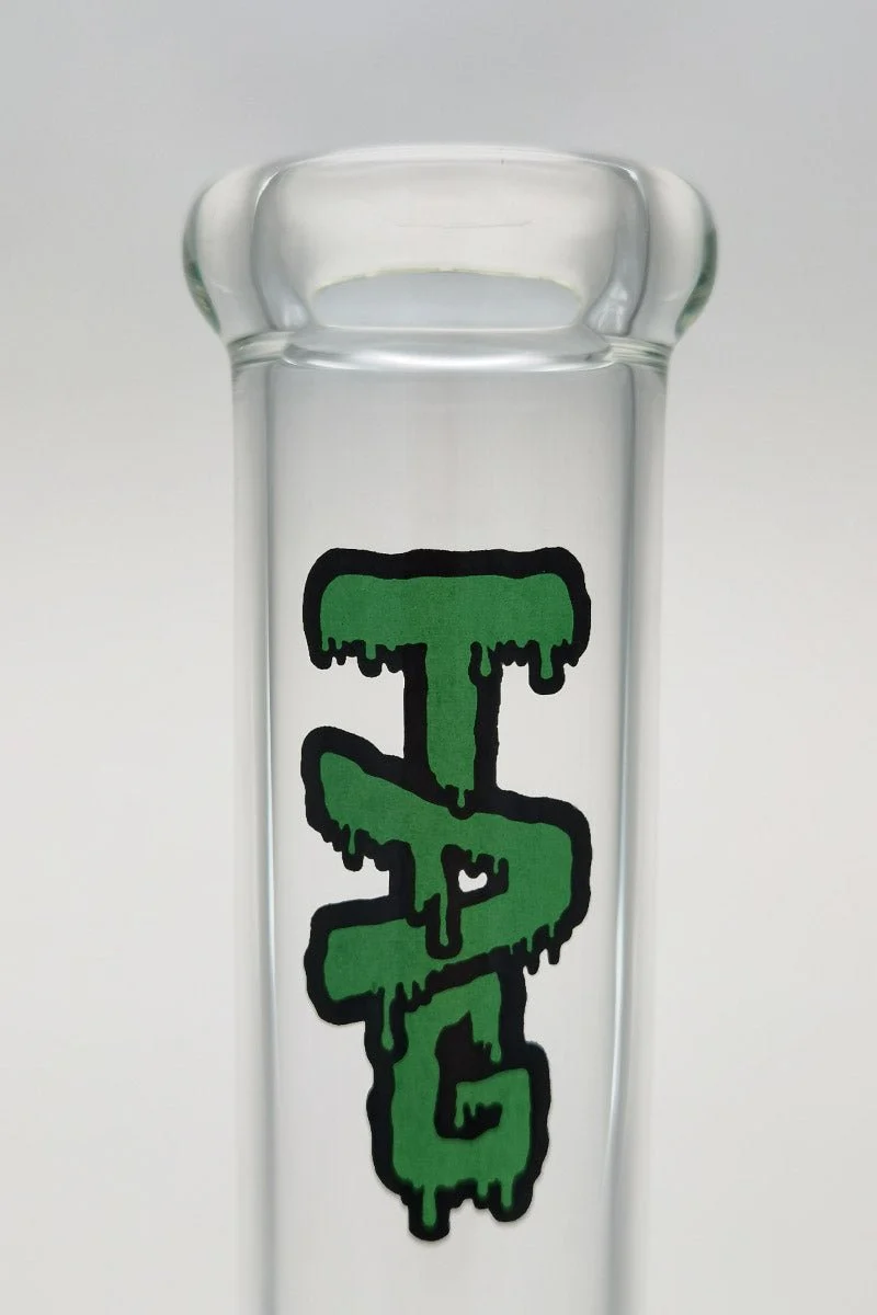 TAG - 15" Beaker Bong 50x5MM - 18/14MM Downstem (4.25") - Image 8