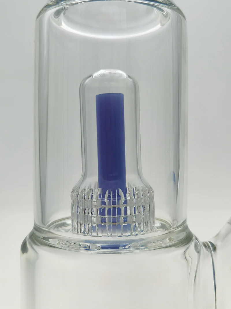 TAG - 15" Matrix Straight Tube Bong w/ 75x5MM Can - 18/14MM Downstem (4.00") - Image 10