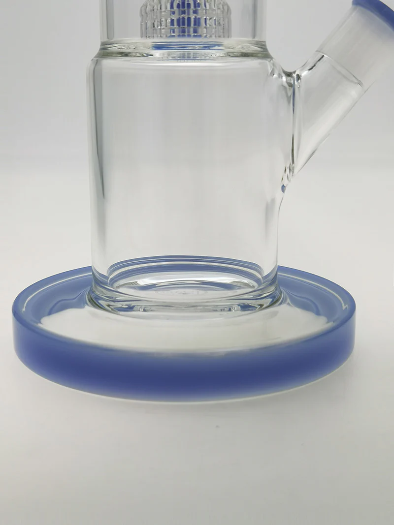 TAG - 15" Matrix Straight Tube Bong w/ 75x5MM Can - 18/14MM Downstem (4.00") - Image 12