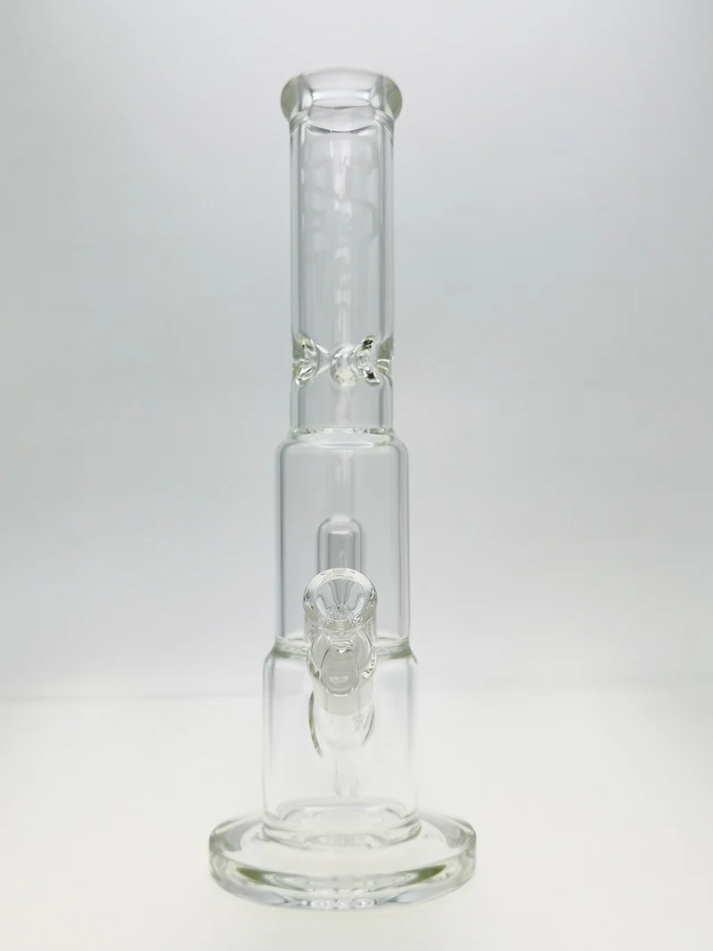 TAG - 15" Matrix Straight Tube Bong w/ 75x5MM Can - 18/14MM Downstem (4.00") - Image 18