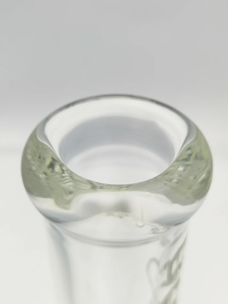 TAG - 15" Matrix Straight Tube Bong w/ 75x5MM Can - 18/14MM Downstem (4.00") - Image 23