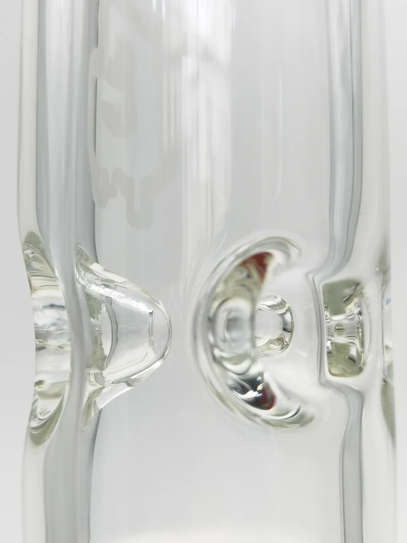 TAG - 15" Matrix Straight Tube Bong w/ 75x5MM Can - 18/14MM Downstem (4.00") - Image 24