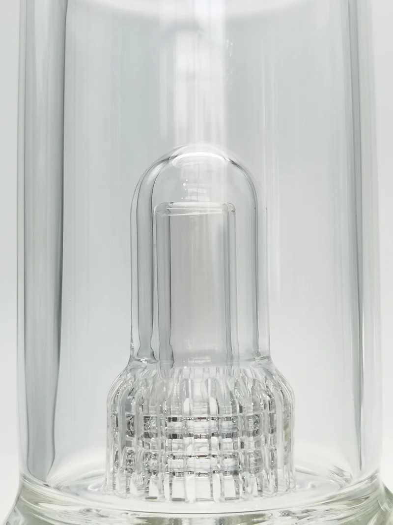 TAG - 15" Matrix Straight Tube Bong w/ 75x5MM Can - 18/14MM Downstem (4.00") - Image 27