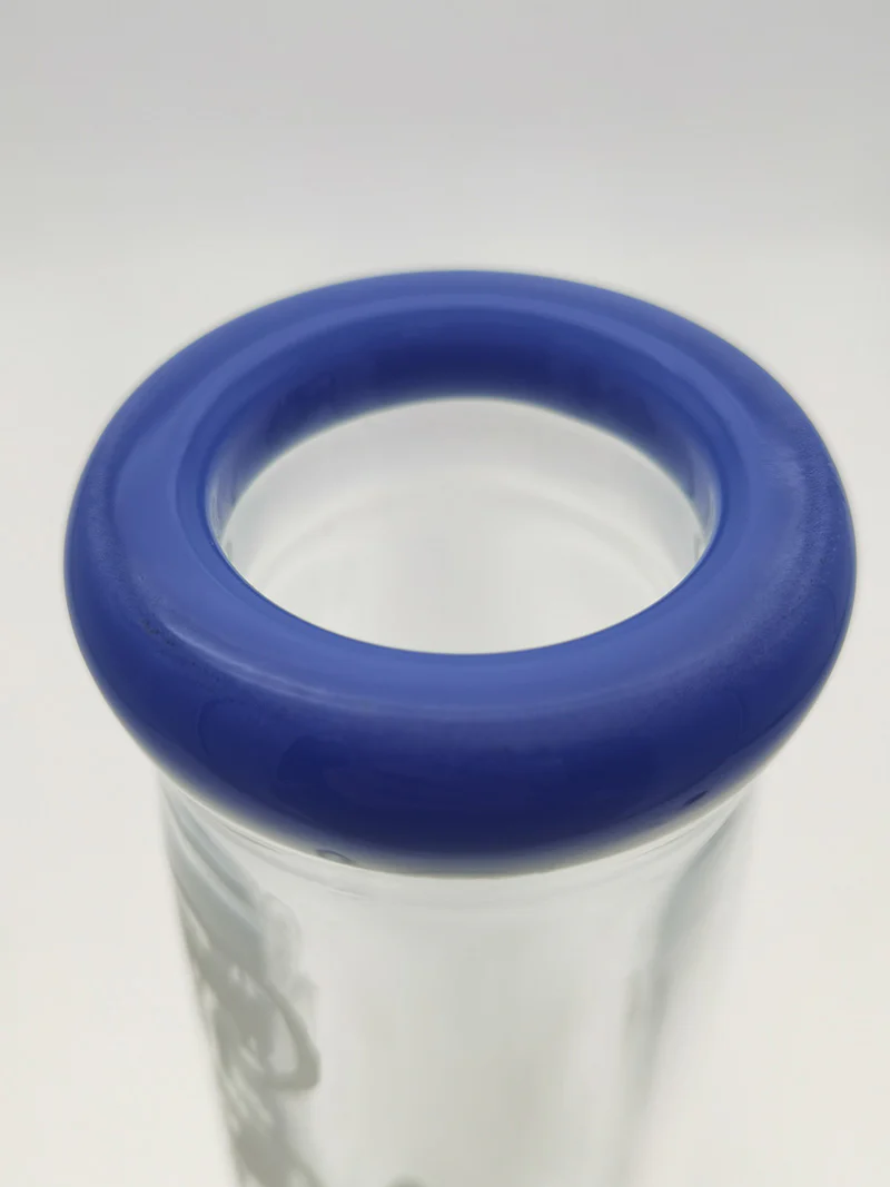 TAG - 15" Matrix Straight Tube Bong w/ 75x5MM Can - 18/14MM Downstem (4.00") - Image 8