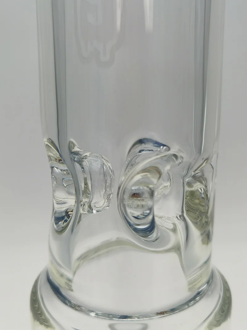 TAG - 15" Matrix Straight Tube Bong w/ 75x5MM Can - 18/14MM Downstem (4.00") - Image 9