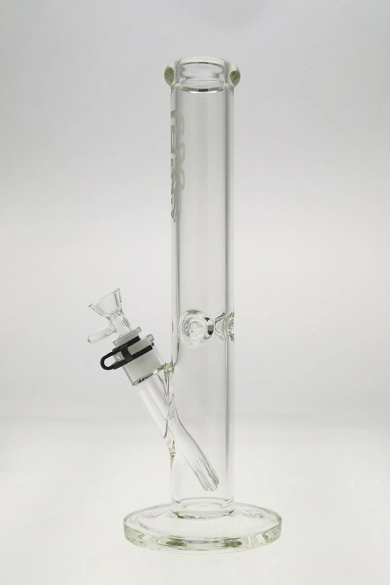 TAG - 15" Straight Tube Bong 50x7MM - 18/14MM Downstem (3.75") - Image 12