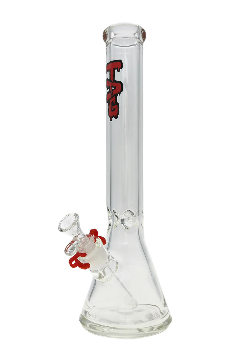 TAG - 16" Beaker Bong 50x7MM - 18/14MM Downstem (4.00") - Image 12