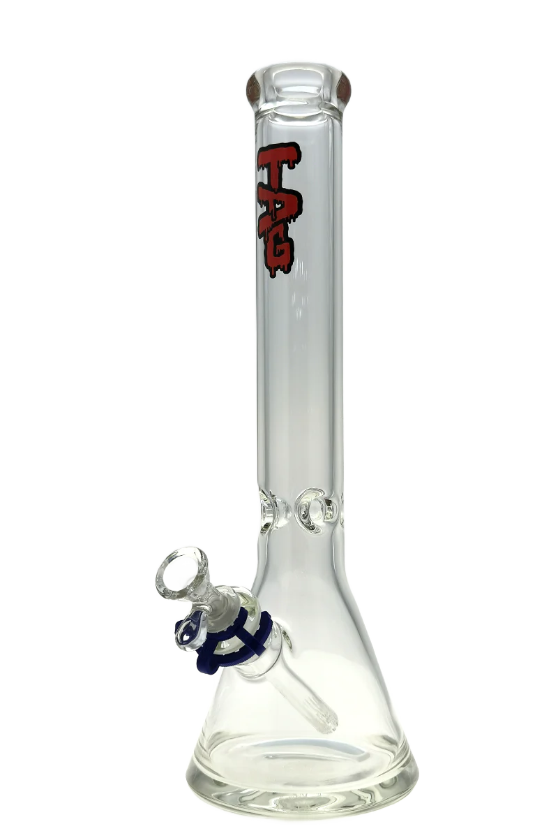 TAG - 16" Beaker Bong 50x7MM - 18/14MM Downstem (4.00") - Image 6