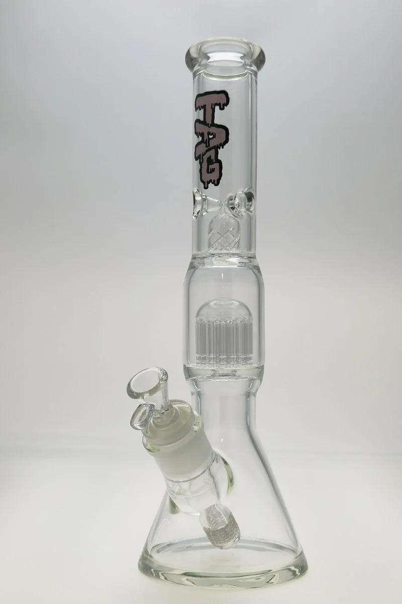 TAG - 16" Fixed 16-Arm Tree Beaker Bong 50x7MM - 28/18MM Downstem (4.25") - Image 102