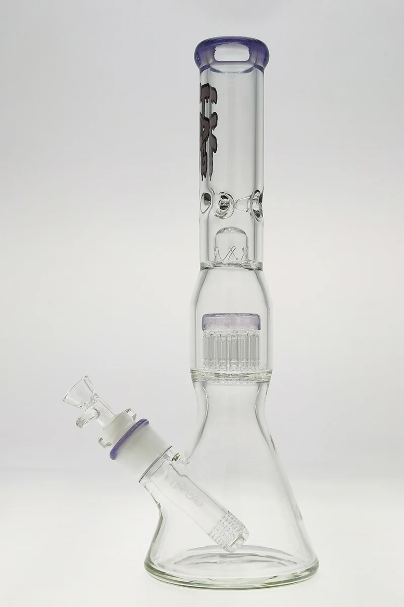 TAG - 16" Fixed 16-Arm Tree Beaker Bong 50x7MM - 28/18MM Downstem (4.25") - Image 106