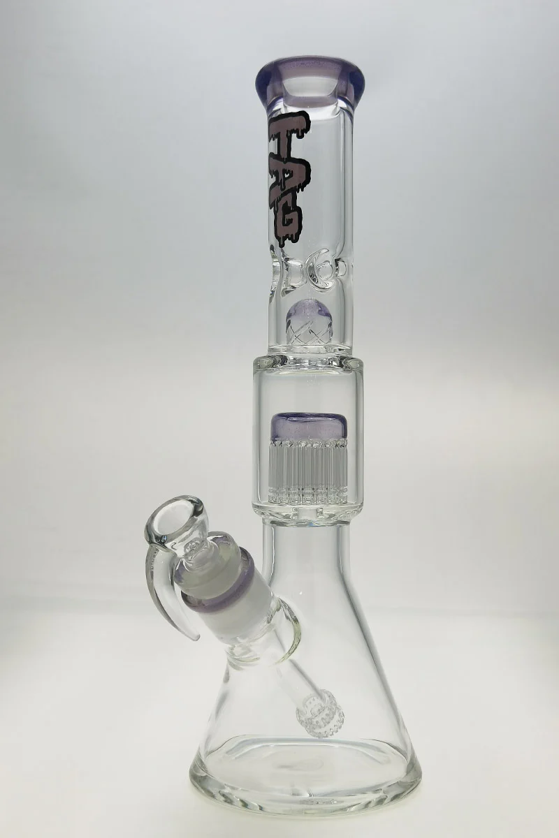 TAG - 16" Fixed 16-Arm Tree Beaker Bong 50x7MM - 28/18MM Downstem (4.25") - Image 107