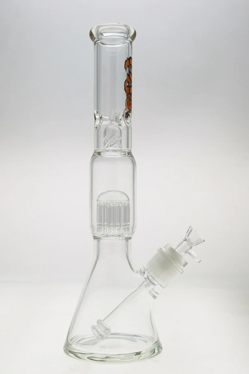 TAG - 16" Fixed 16-Arm Tree Beaker Bong 50x7MM - 28/18MM Downstem (4.25") - Image 29