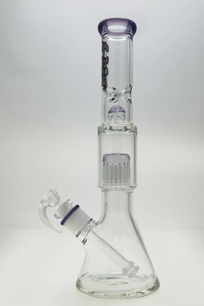TAG - 16" Fixed 16-Arm Tree Beaker Bong 50x7MM - 28/18MM Downstem (4.25") - Image 58