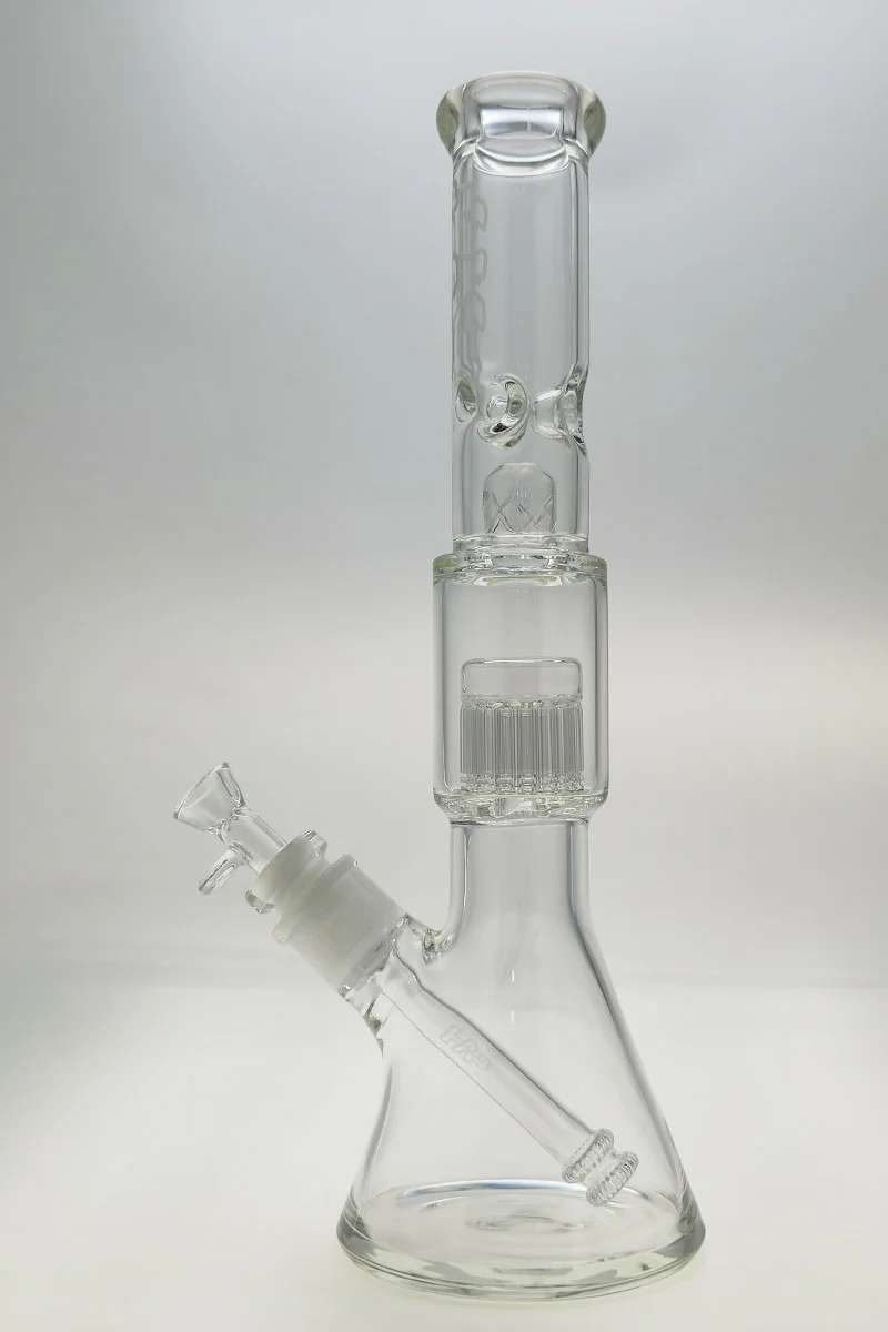 TAG - 16" Fixed 16-Arm Tree Beaker Bong 50x7MM - 28/18MM Downstem (4.25") - Image 86