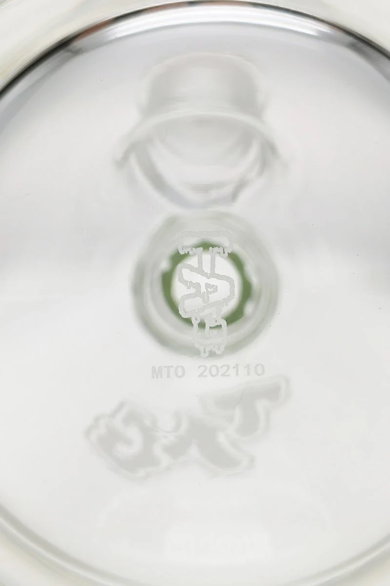 TAG - 16" Beaker Bong w/ Helical Rod 50x7MM - 28/18MM Downstem (4.50") - Image 10